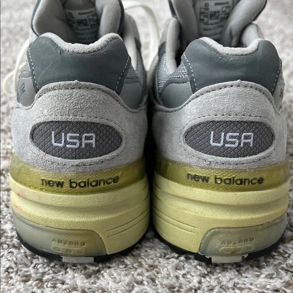 New Balance Rare Men's 992 Steve Jobs Grey M992GL Shoes Sneakers